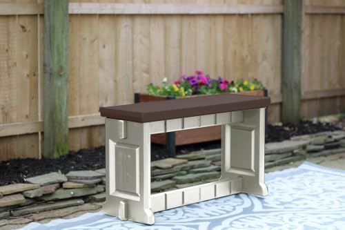 36"x20" Bench Light Mobile Durable Patio Bench. Perfect - Image 2