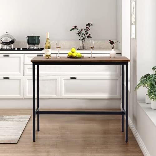 44.5" Bar Table, Pub Table - Image 6