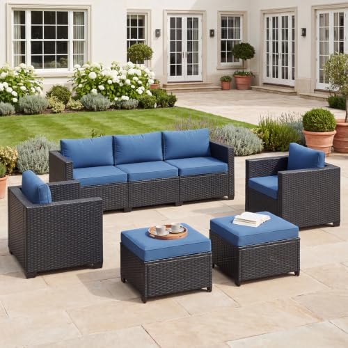 LazySunsets 5-Piece Outdoor Patio Furniture Set by LazySunsets