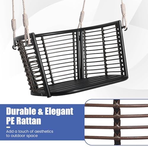 HAPPYGRILL 2 Pack Outdoor Porch Swing - Image 4