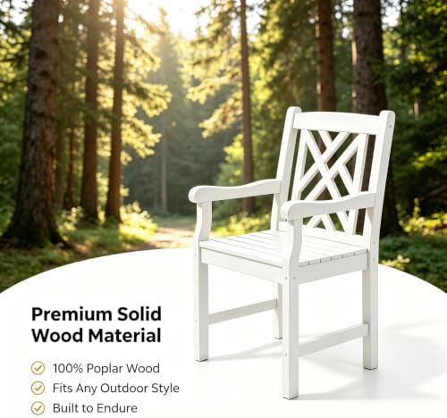 VINGLI Outdoor Dining Chairs - Image 5