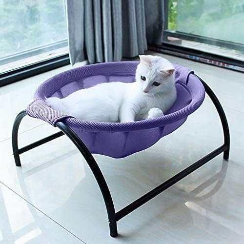 Cat Bed Sleeping Cat Hammock, 16.9in x 16.9in x 9.5in - Image 2