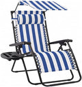 Best Choice Products Zero Gravity Chair Recliner w/ Canopy Shade by BestChoiceProducts