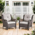 Belord High Back Patio Chairs Set of 2 by Belord