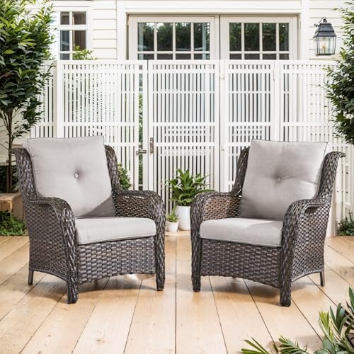 Belord High Back Patio Chairs Set of 2 by Belord