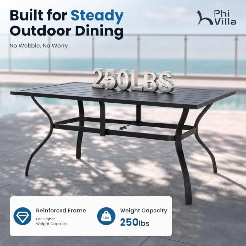 PHI VILLA Patio Table for 6 - Image 5