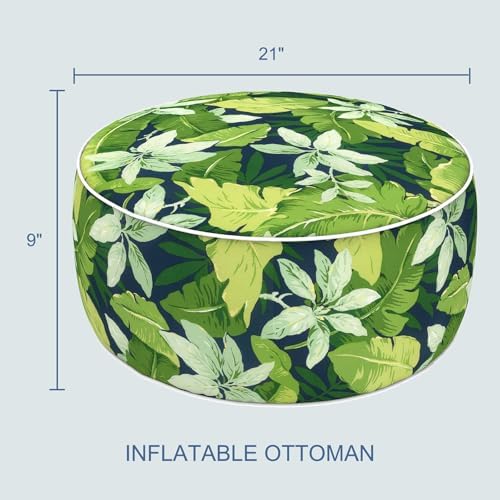 LVTXIII Indoor/Outdoor Inflatable Ottoman - Image 3