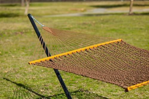 Original Pawleys Island Large Antique Brown DuraCord Rope Hammock – 13 ft. x 55 - Image 6