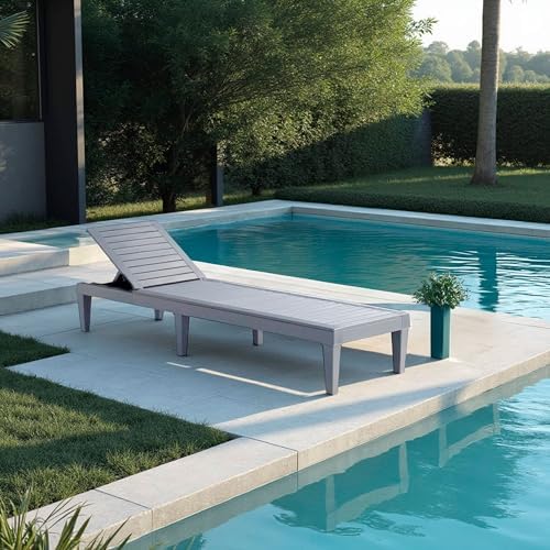 Nestl Patio Lounge Chair Outdoor, Sun Tanning Chair, Chaise Lounge Outdoor - Image 6