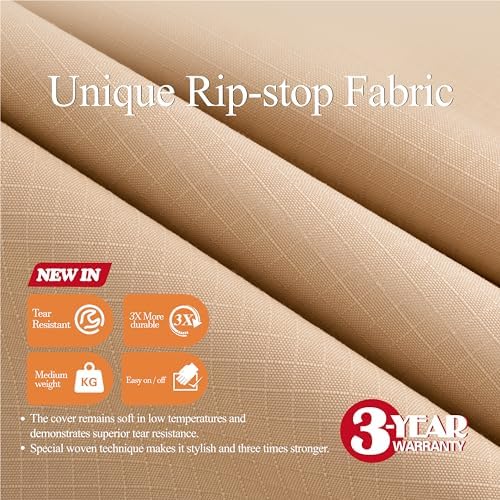 WJ-X3 Patio Furniture Cover, 108W x 84D x 31H - Image 2