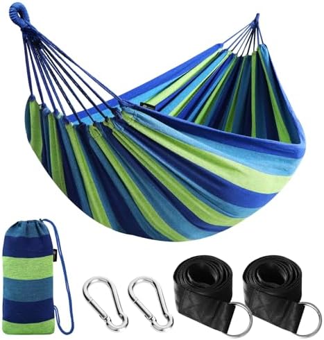 ANYOO Cotton Camping Hammock Portable by Anyoo