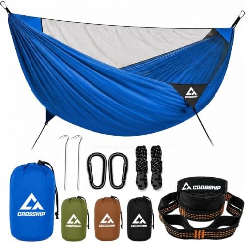 Camping Hammock with Mosquito Net by CROSSHIP