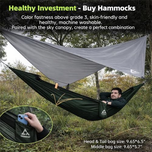 Camping Hammock with Mosquito Net - Image 4