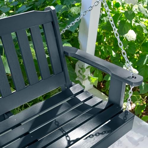 Highwood Lehigh Porch Swing, 5 Feet, Federal Blue - Image 3