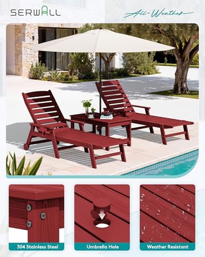 SERWALL HDPE Outdoor Coffee Table - Image 6