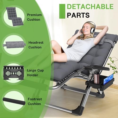29In XL Zero Gravity Chair, 440LBS - Image 4