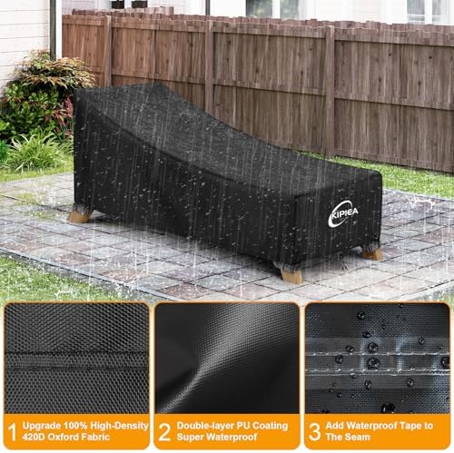 Waterproof Patio Lounge Chair Covers - Image 3