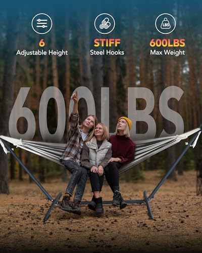 Everyfun Double Hammock with Stand - Image 2