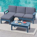 SERWALL 5 Piece HDPE Patio Furniture Set by SERWALL