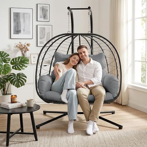 Bifanuo Double Hanging Egg Chair by Bifanuo