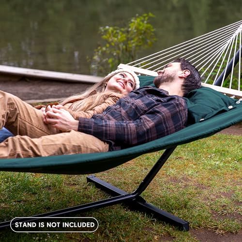 SUNCREAT Replacement Hammock for Stand, 475 lbs Capacity, Dark Green - Image 2