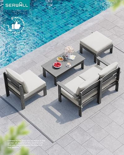 SERWALL HDPE Outdoor Coffee Table - Image 7
