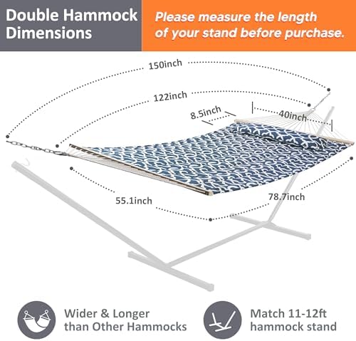 SUNCREAT Double Tree Hammock - Image 5