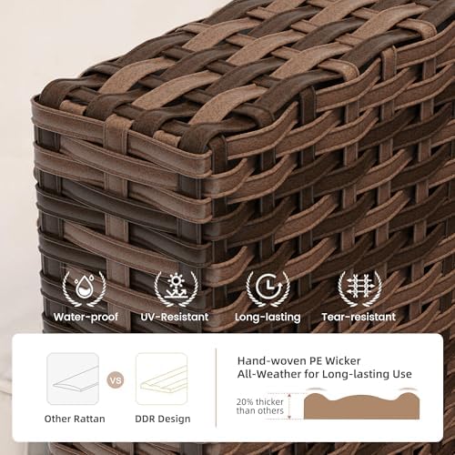 UDPATIO Patio Furniture Set, 5 Pieces Outdoor Conversation Sets - Image 5