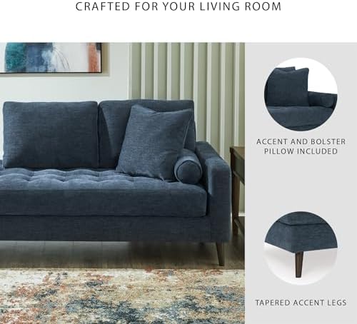 Signature Design by Ashley Bixler Mid-Century Modern Tufted Right-arm Facing - Image 5