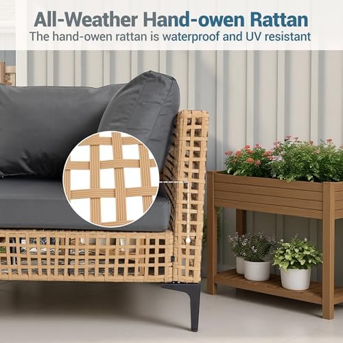 7 Piece Outdoor Patio Furniture Set - Image 5