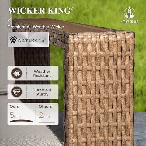 2-Piece Patio Furniture, Outdoor Chair - Image 7