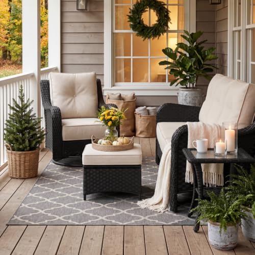 10 Piece Wicker Outdoor Furniture Set - Image 2
