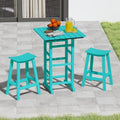 HDPE Bar Set 3 Pieces, 2 Bar Stools by nevilywood