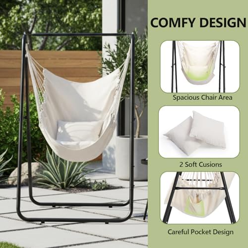 600LBS Heavy-Duty Hammock Chair - Image 3