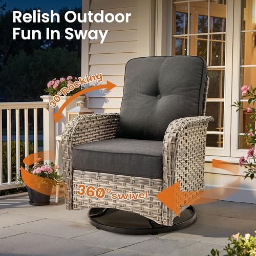 ovios 8 Piece Patio Sectional Furniture - Image 3