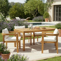 Christopher Knight Home Labrov Acacia Wood Outdoor Dining Set by ChristopherKnightHome