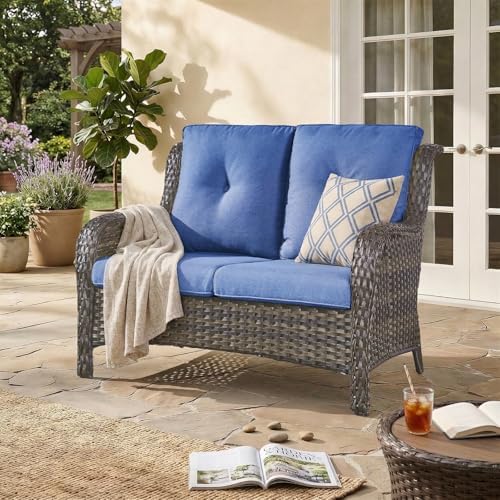 Pop Patio 2-Seater Sofa Outdoor Loveseat - Image 2