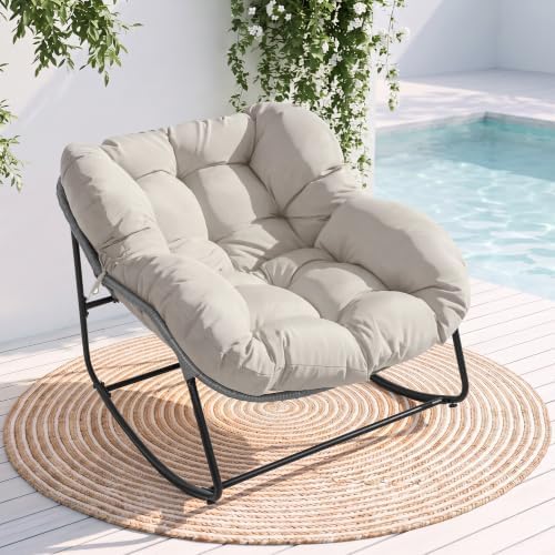 Bifanuo Oversized Egg Rocking Chair - Image 6