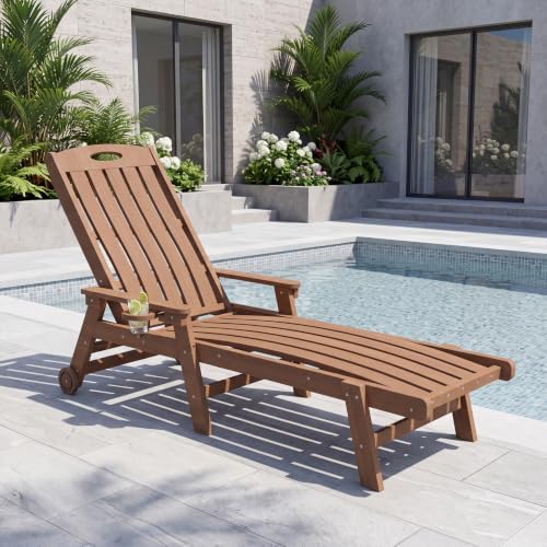 Domi Lounge Chair Outdoor Pool Patio Chaise Lounge Chairs Outside by domioutdoorliving