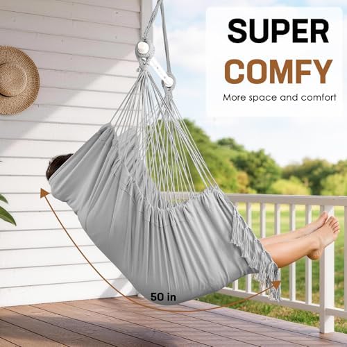 Hanging Swing Hammock Chair - Image 5