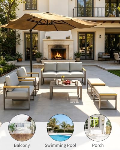 IDEALHOUSE Aluminum Outdoor Patio Furniture - Image 7