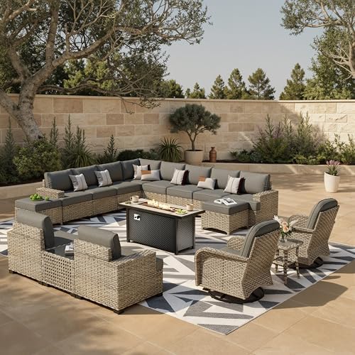 HOOOWOOO Sectional Patio Furniture Set by DesignforBetterLife