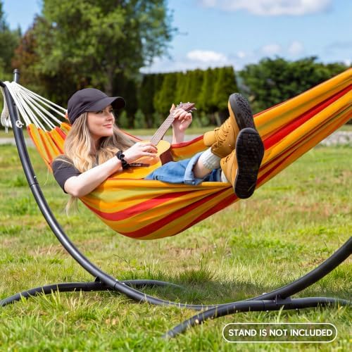 SUNCREAT Tree Hammock Swings, Medium Size Outdoor Hammock - Image 2