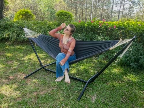 Hammock with Bars Large Hammocks bedsize 220x150cm XXL - Image 4