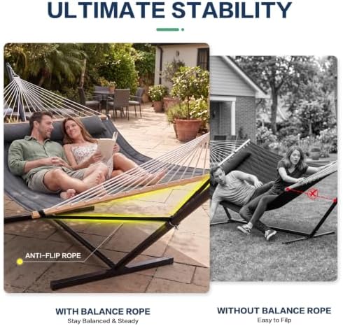 GAFETE 2 Person Hammock with Stand - Image 4