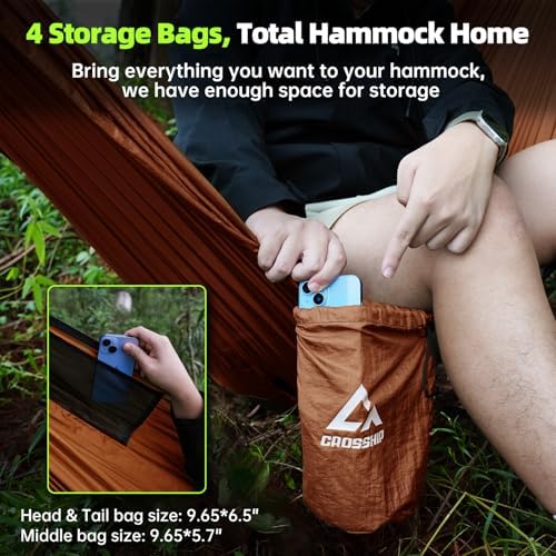 Camping Hammock with Mosquito Net - Image 3