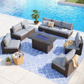 9 Piece Patio Furniture Set by gaildon