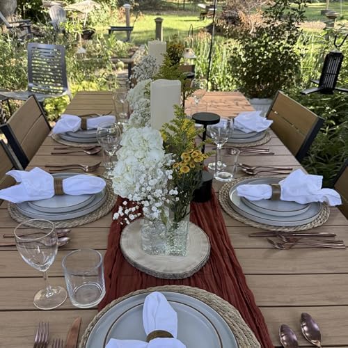 83" Patio Outdoor Dining Table for 8 Person - Image 2