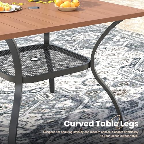 VICLLAX Outdoor Patio Dining Table - Image 6