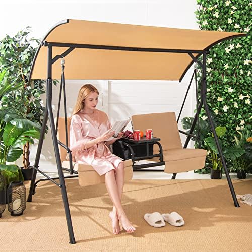 Tangkula 2 Person Porch Swing - Image 2